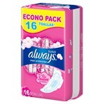 Toallitas Femeninas Always Maxi Protección Suave x 16 un #8