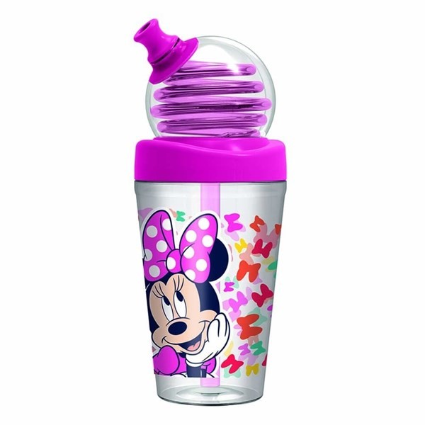 Vaso Looping Cresko Con Sorbete Minnie x 420 ml #1