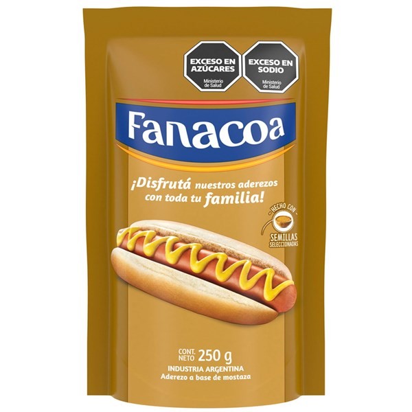 Mostaza Fanacoa Doy Pack 250 Grs #1
