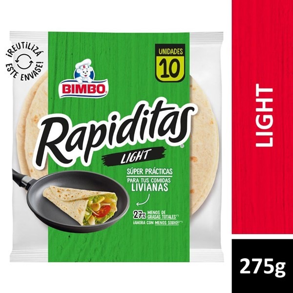 Rapiditas Bimbo Light x 275 grs #1