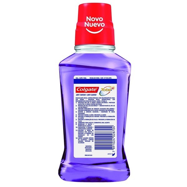 Colgate Enjuague Bucal Total 12 Antisarro 250 ml alt