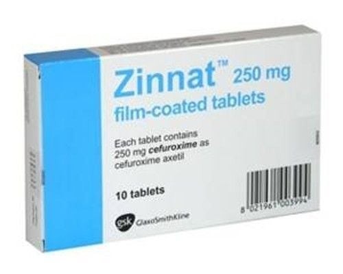 Zinnat 250 Mg | 10 Comprimidos | cefuroxima  #1