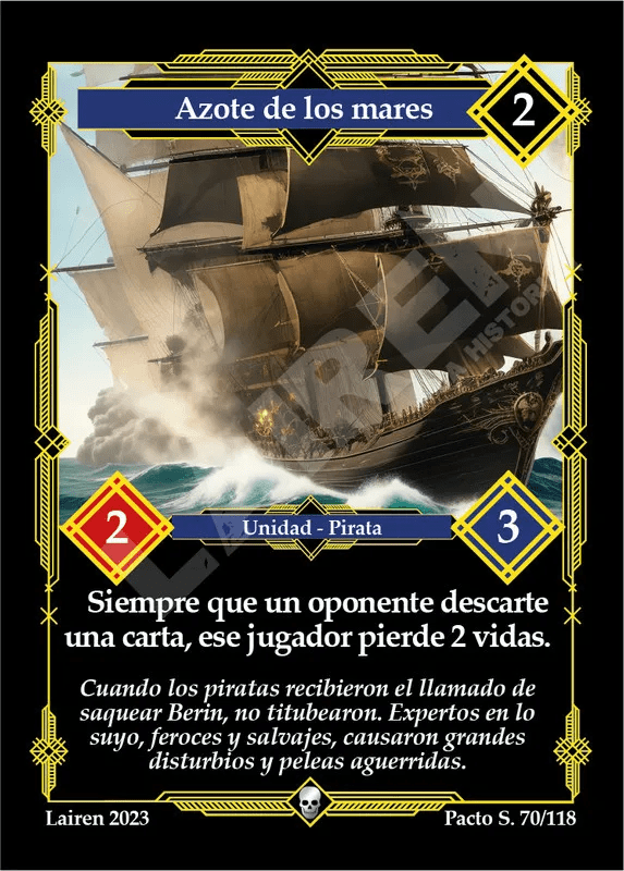 070 Azote De Los Mares 1ra Edicion - Coste 2 #1