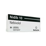 Baliarda Nidib Nebivolol 10 Mg x 30 Comp Birranurados #1