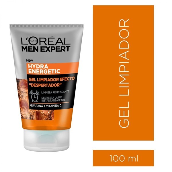 Loreal Paris Gel Limpiador Men Expert Hydra Energetic 100 Ml #1