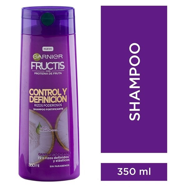 Fructis Shampoo Rizos Poderoso 350 ml #1