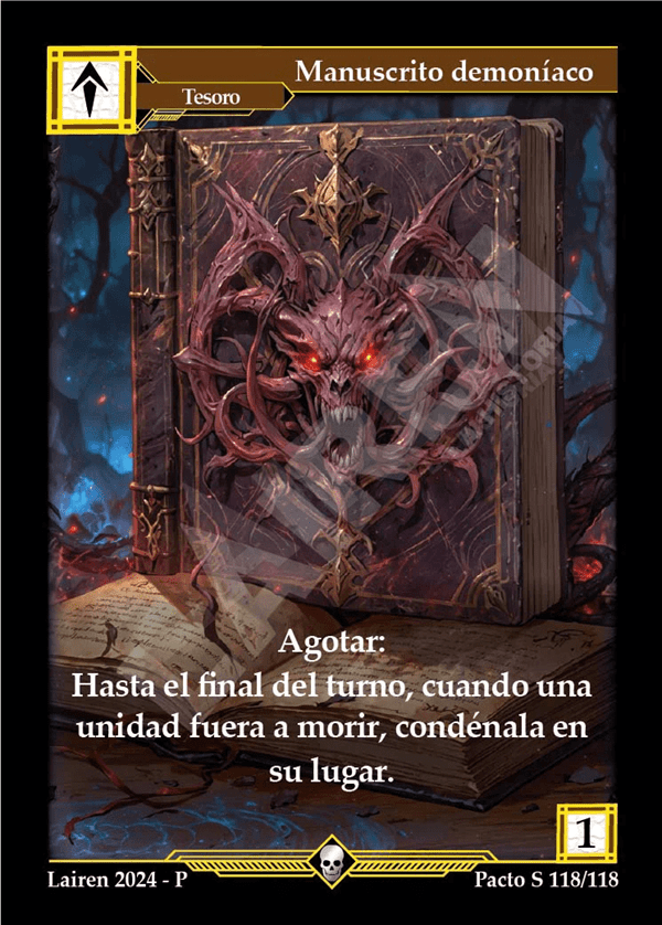 118 Manuscrito Demoniaco