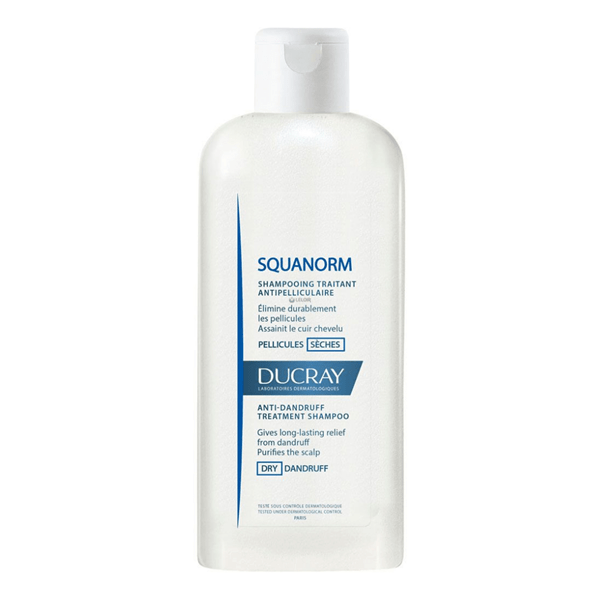 Ducray Squanorm Shampoo Tratante Caspa Grasa 200 ml #1
