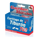 Garden House Cartílago de Tiburón 750 mg Por 30 comprimidos #2
