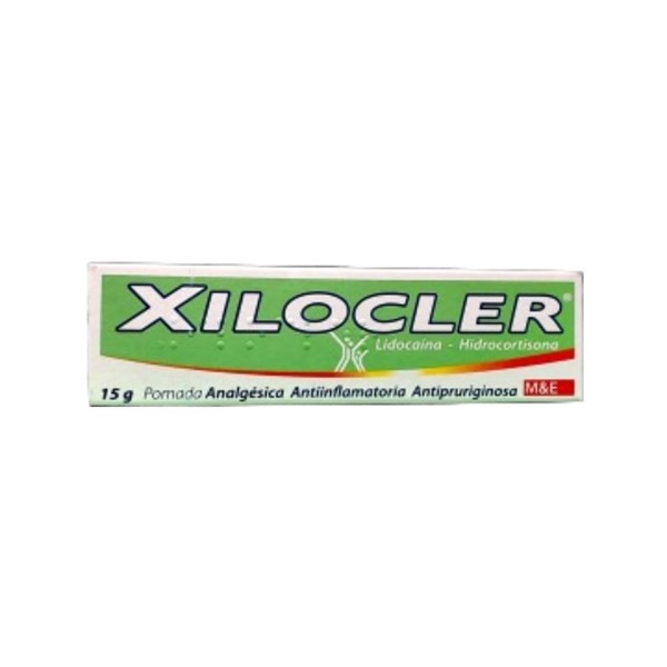 M&E Xilocler Lidocaína + Hidrocortisona Rectal x 15 g #1