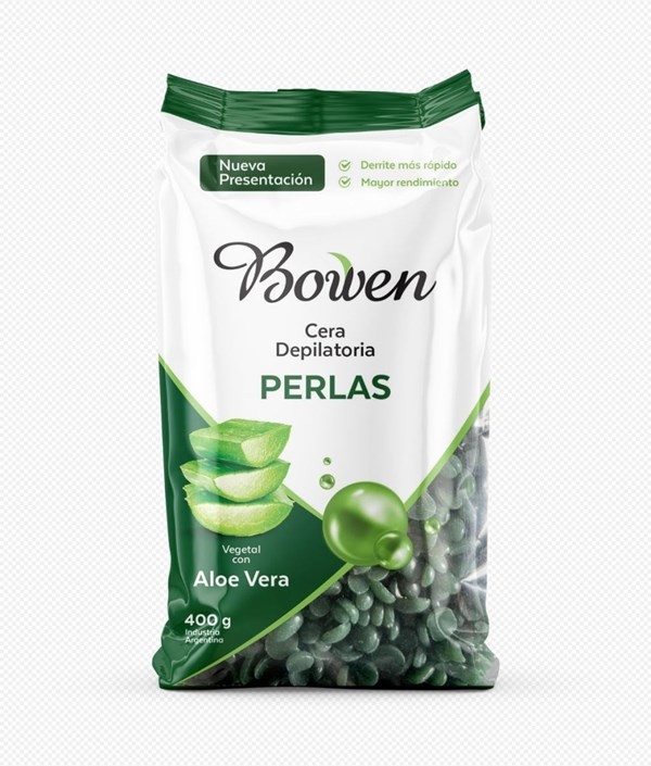 Bowen Cera Vegetal en Perlas 400 gr