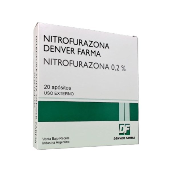 Nitrofurazona Denver Farma Nitrofurazona x 20 Apósitos #1