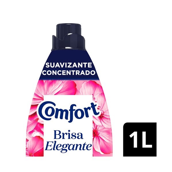 Suavizante Concentrado Comfort Brisa Elegante en Botella 1 lt #1