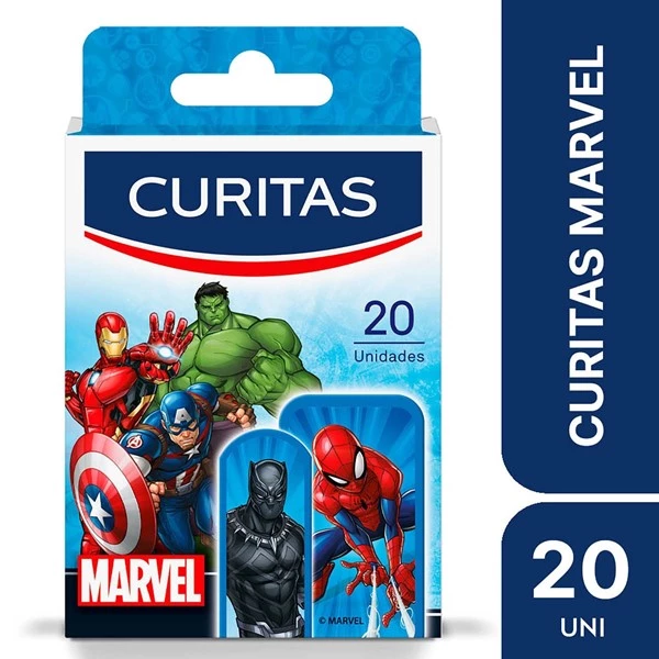 Curitas Apósitos Adhesivos Marvel (20 Unidades)