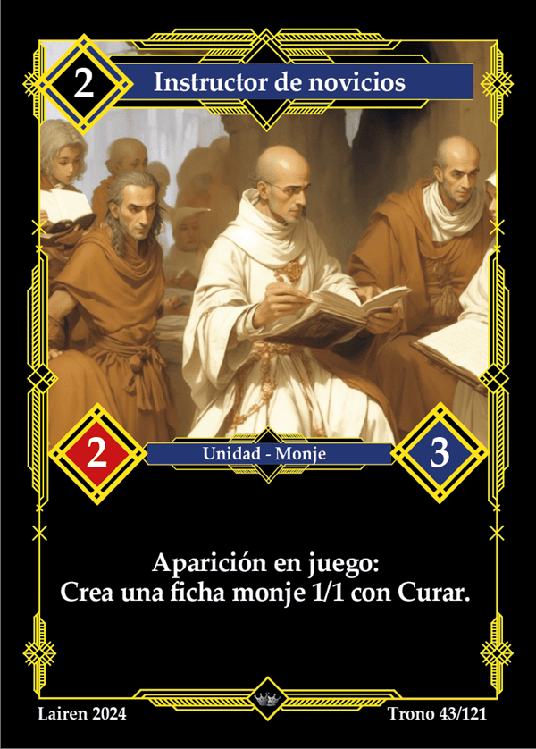 043 Instructor De Novicios 1ra Edicion - Coste 2 #1