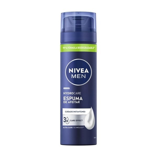 Espuma de Afeitar Nivea Men Hydrocare Para Todo Tipo de Piel alt