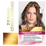 Excellence Kit Coloracion 7.11 Rubio Ceniza Profundo #2