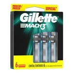 Gillette Cartuchos 3 mach (6 Repuestos) #5