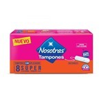 Tampones Sin Aplicador Nosotras Super X 8 Unidades #3