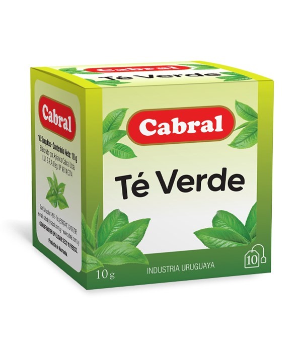 Cabral te verde | 10 saquitos