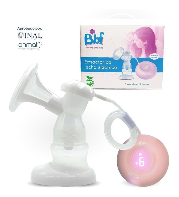 Bebefantitos Sacaleche Electrico Con Pezonera Siliconada Y Mamadera