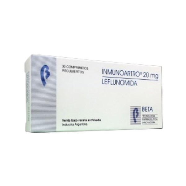 Beta Inmunoartro Leflunomida 20 Mg x 30 Comp Recubiertos #1