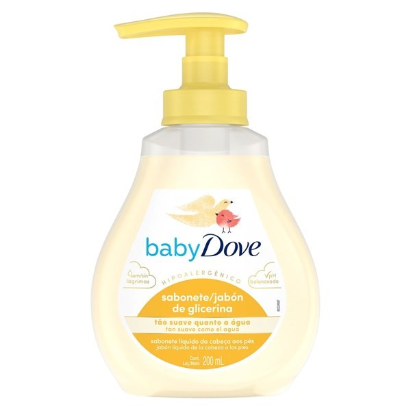 Baby Dove Jabon Liquido Baby Glicerina 200 ml #1