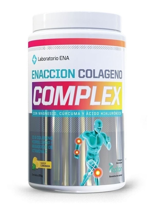 Ena Suplemento Deportivo Colágeno Complex Sabor Limón 270 gr