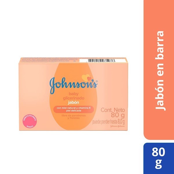Johnson & Johnson Jabon Con Glicerina  Johnson´s Baby 80 Grs #1