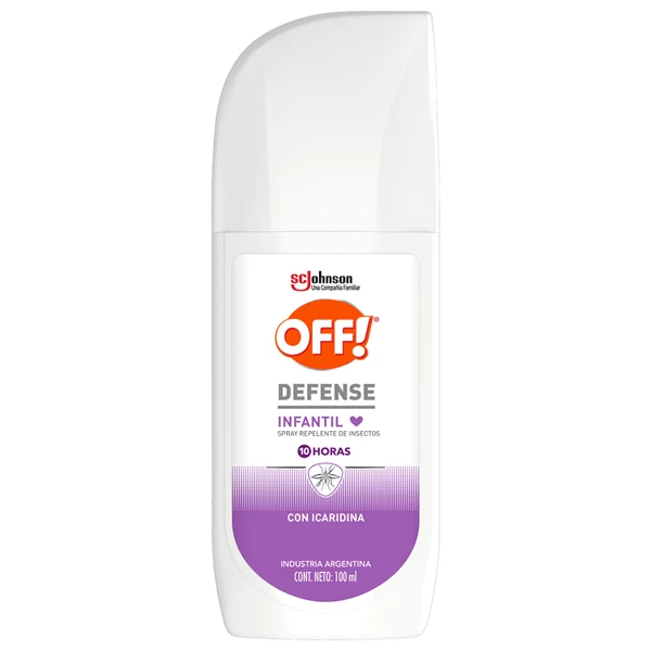 Repelente Para Mosquitos Off Defense Infantil Spray x 100 ml