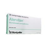 Montpellier Alervitan Montelukast + Levocetirizina x 30 Comp Recubiertos #1