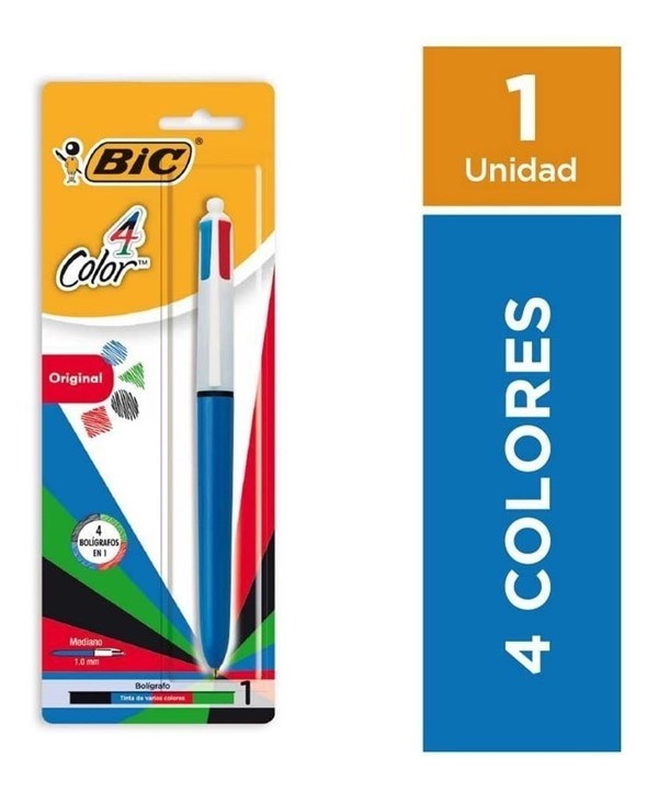 Bic 4 colores Original Bolígrafo 1 Unidad
