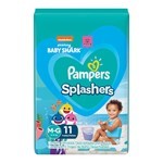 Pampers Pañal Splashers Para Agua M-G (11 Unidades) #2