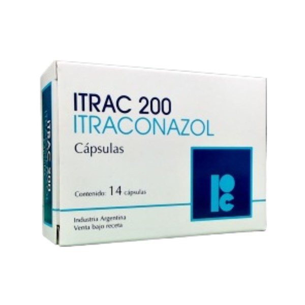 Cassara Itrac 200 Itraconazol x 14 Cáps #1