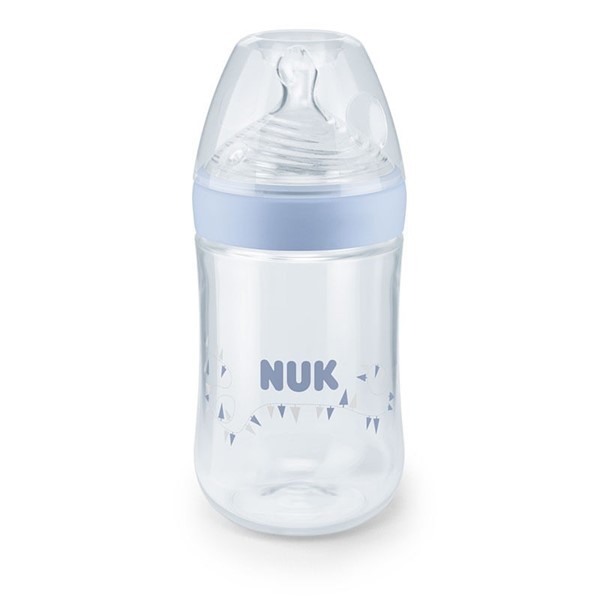Nuk Mamadera Nature Sense Celeste 260 ml #1