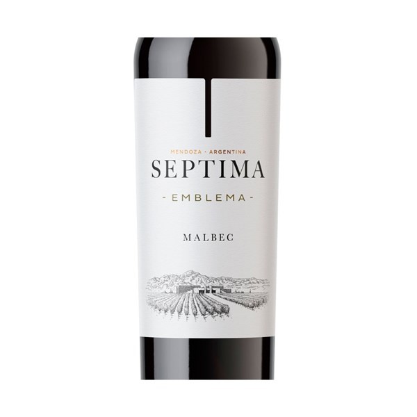 Vino Tinto Septima Emblema Malbec en Botella 750 cc. #1