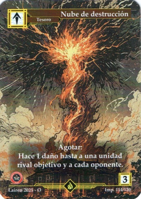 114 Nube De Destruccion Promo #1