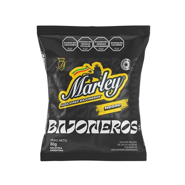 Alfajor Simple Blanco x 80 grs Marley