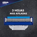 Gillette Cartuchos Para Afeitar 3 mach Turbo (4 Unidades) #5