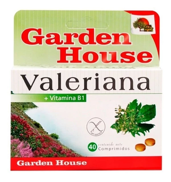 Garden House Valeriana Vit B1 Facilitador de Sueño 40 comp Unico