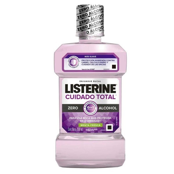 Listerine Enjuague Bucal Zero Total Care 250 Ml