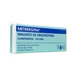 Biol Metrergina Maleato de Ergonovina 0,2 Mg x 20 Comp #1