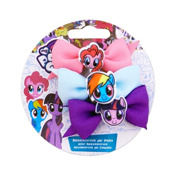 Disney My Little Pony Hebillas Francesas Con Moño #1