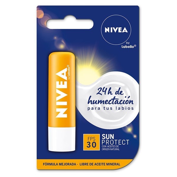 PROTECTOR NIVEA LABIAL SUN CON FPS30 4.8 GR alt