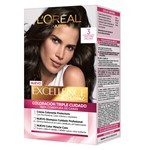 Excellence Kit de Coloracion Castaños 3 Castaño Oscuro #17