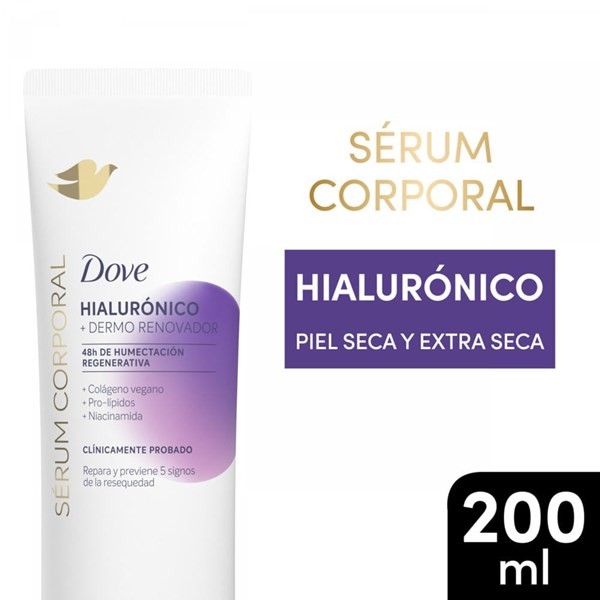 Sérum Corporal Dove Piel Seca Pro Hialurónico x 200 ml