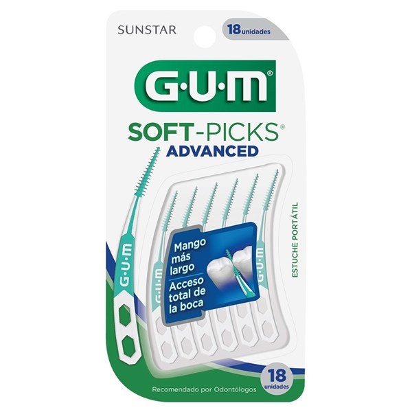 Cepillos gum 650 Soft-pick advanced X 18 unidades #1