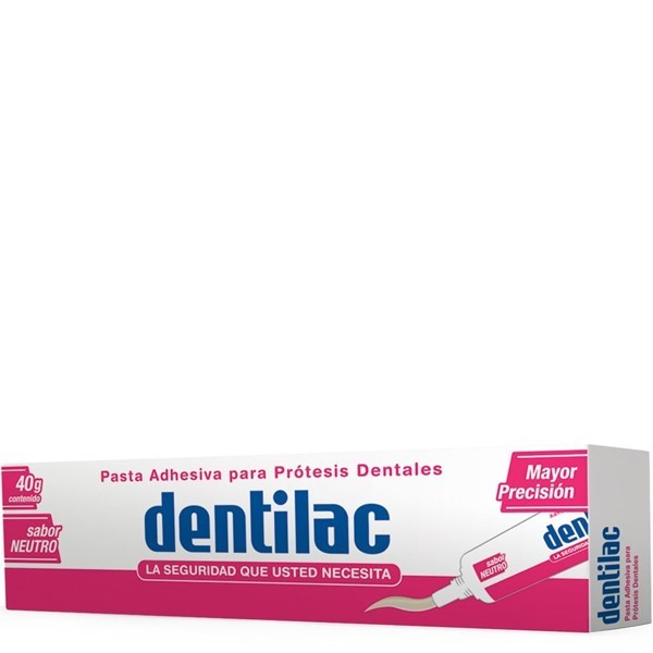 Dentilac Pasta Adhesiva (Sabor Neutro) 40 gr alt