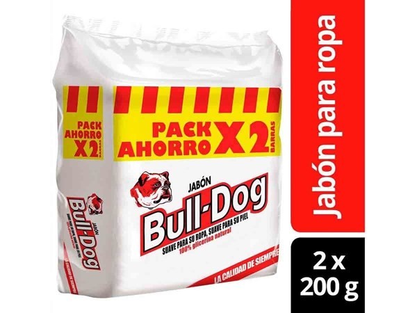 Bulldog Jabon en barra 200 g | Pack X2 #1
