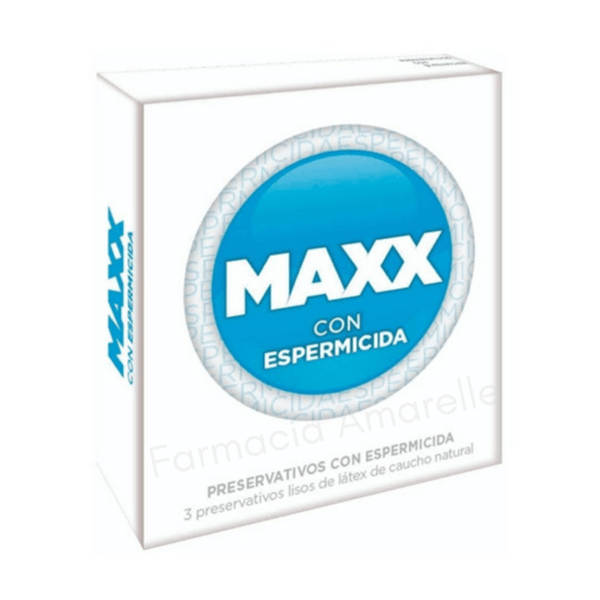 Maxx Preservativos Espermicida (12 Cajas de 3 Unidades C/U) #1